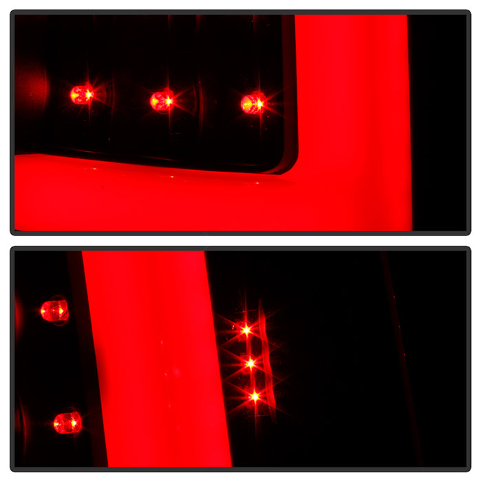SPYDER xTune 03-07 Chevrolet Silverado 1500/2500 Version 3 LED Tail Lights - Black (ALT-ON-CS03V3-LBLED-BK) 9048708