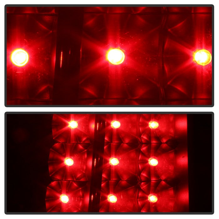 SPYDER xTune 99-02 Chevy Silverado 1500/2500/3500 V2 LED Tail Lights - Black Smoke (ALT-ON-CS99-G2-LED-BSM) 9038471