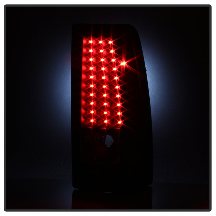 SPYDER Xtune Chevy Silverado 1500/2500/3500 99-02 LED Tail Lights Black ALT-ON-CS99-LED-BK 5008817