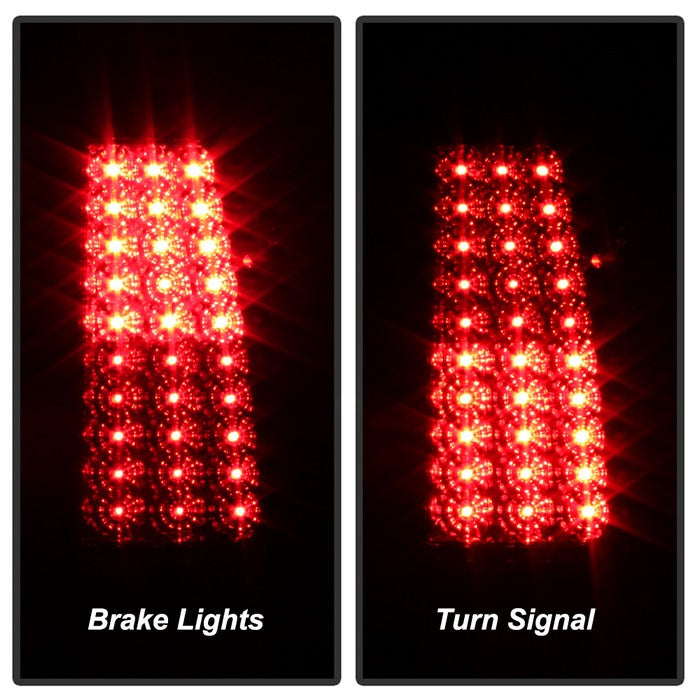 SPYDER Xtune Chevy Silverado 1500/2500/3500 99-02 LED Tail Lights Red Smoke ALT-ON-CS99-LED-RS 5011763