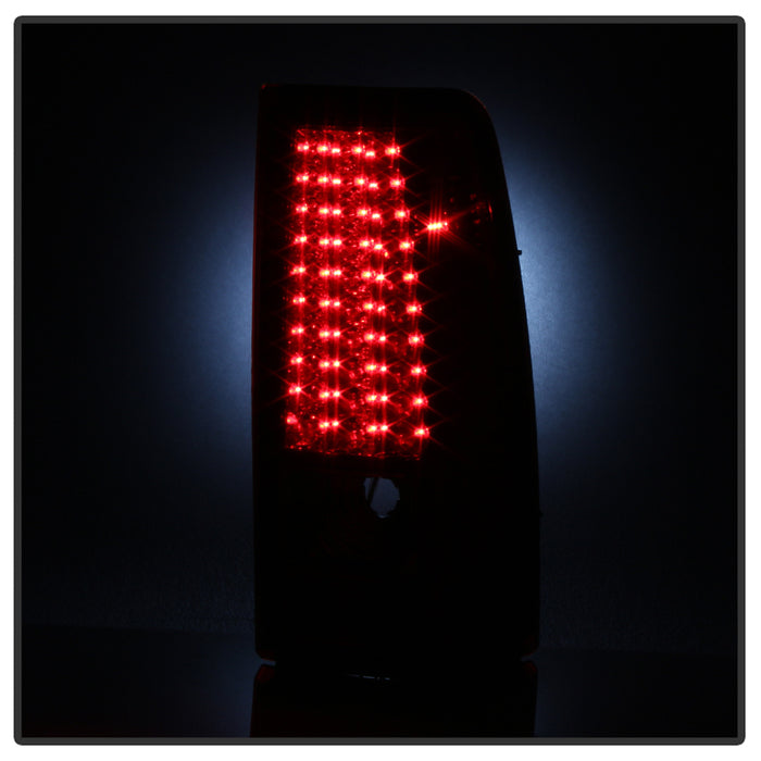 SPYDER Xtune Chevy Silverado 1500/2500/3500 99-02 LED Tail Lights Red Smoke ALT-ON-CS99-LED-RS 5011763