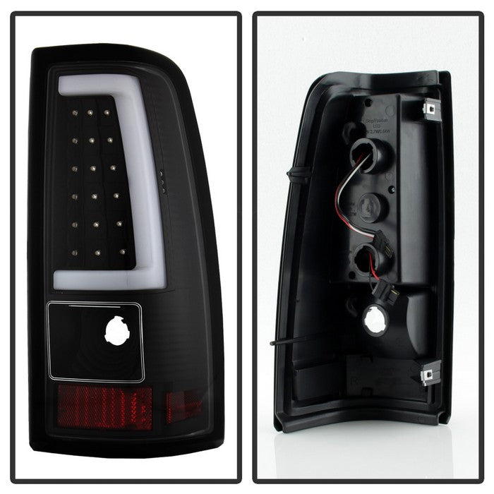 SPYDER xTune Chevy Silverado 1500/2500/3500 99-02 / Version 3 Tail Lights Black ALT-ON-CS99V3-LBLED-BK 9038761