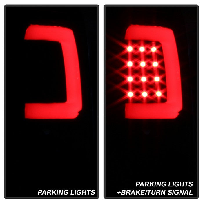 SPYDER xTune Dodge Ram 1500 94-01 Tail Lights - Light Bar LED - Black ALT-ON-DRAM94V3-LBLED-BK 9038860