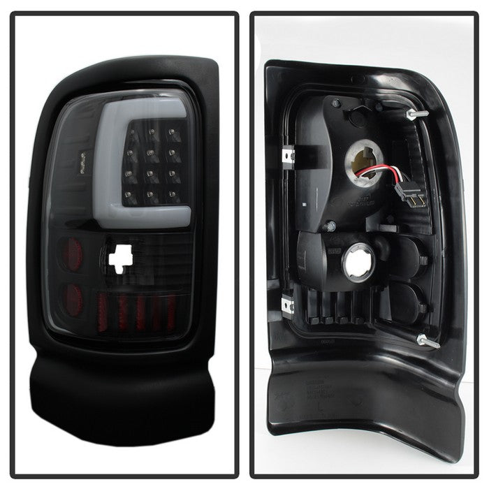 SPYDER xTune Dodge Ram 1500 94-01 Tail Lights - Light Bar LED - Black ALT-ON-DRAM94V3-LBLED-BK 9038860