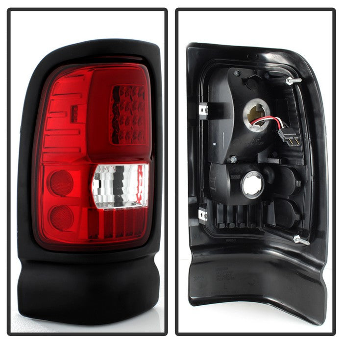 SPYDER xTune Dodge Ram 1500 94-01 Tail Lights - Light Bar LED - Black ALT-ON-DRAM94V3-LBLED-RC 9038891