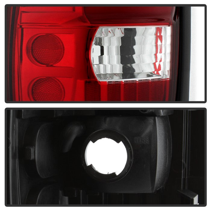 SPYDER xTune Dodge Ram 1500 94-01 Tail Lights - Light Bar LED - Black ALT-ON-DRAM94V3-LBLED-RC 9038891