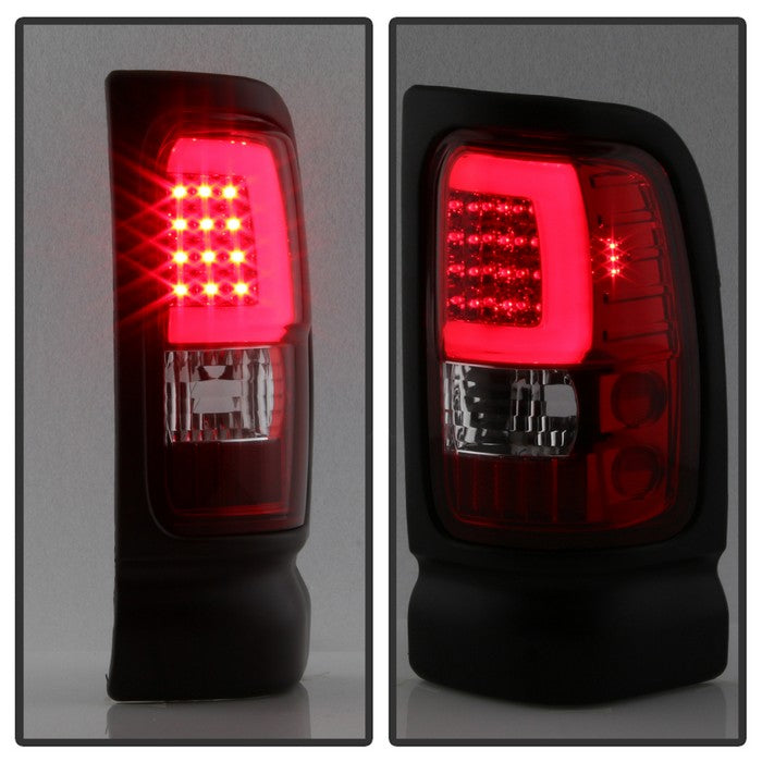 SPYDER xTune Dodge Ram 1500 94-01 Tail Lights - Light Bar LED - Black ALT-ON-DRAM94V3-LBLED-RC 9038891