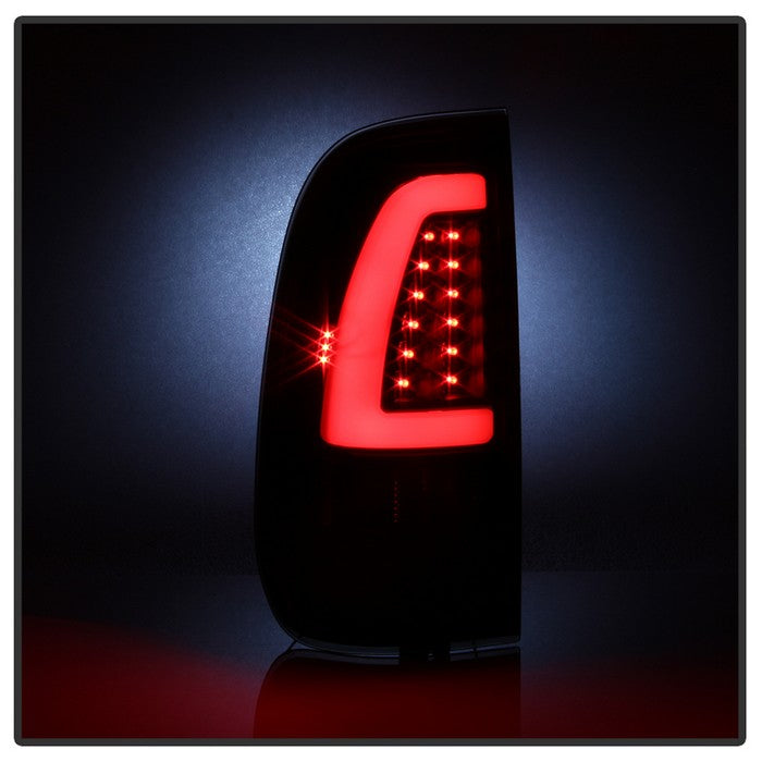 SPYDER xTune 97-03 Ford F-150 Light Bar LED Tail Lights - Black Smoke (ALT-ON-FF15097-LBLED-BSM) 9038501