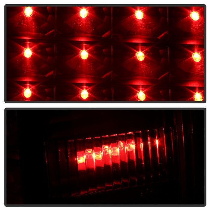 SPYDER Xtune Ford MUStang 87-93 LED Tail Lights Black ALT-ON-FM87-LED-BK 5012975