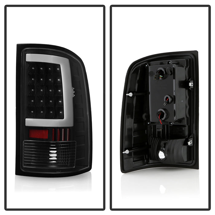 SPYDER Xtune GMC Sierra 07-13 LED Tail Lights Black ALT-ON-GS07-G2-LED-BK 5081551