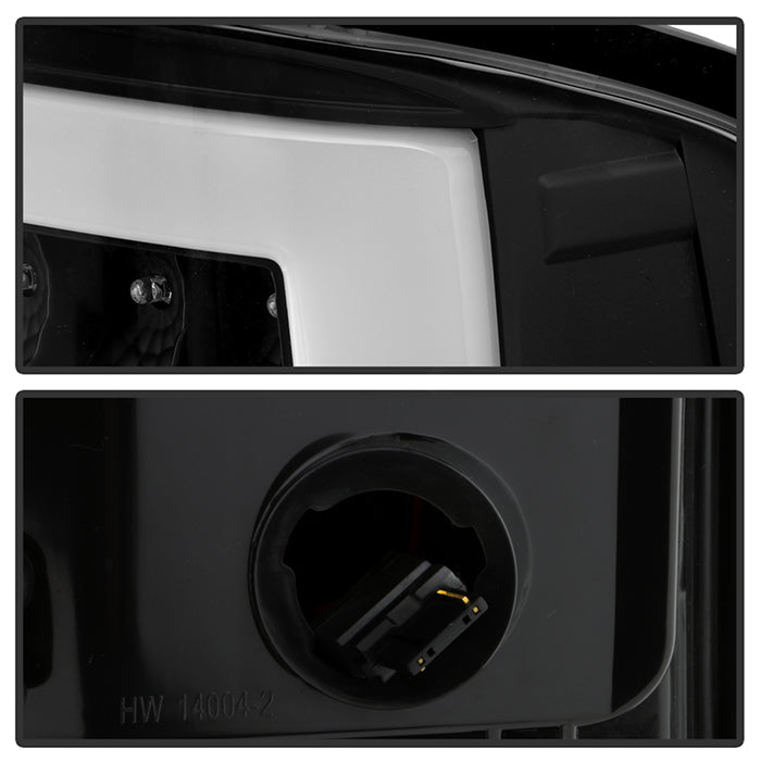SPYDER Xtune GMC Sierra 07-13 LED Tail Lights Black ALT-ON-GS07-G2-LED-BK 5081551