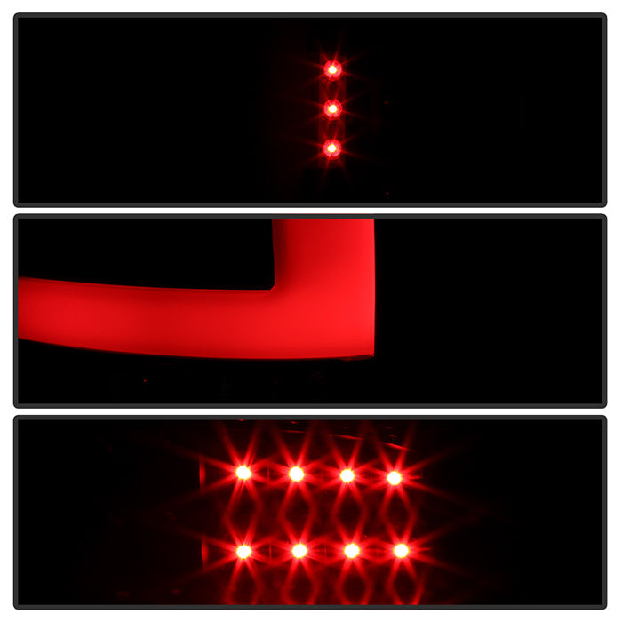 SPYDER Xtune GMC Sierra 07-13 LED Tail Lights Black ALT-ON-GS07-G2-LED-BK 5081551