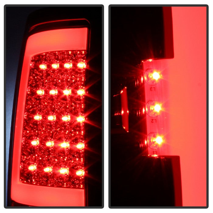 SPYDER Xtune GMC Sierra 07-13 LED Tail Lights Chrome ALT-ON-GS07-G2-LED-C 5081568