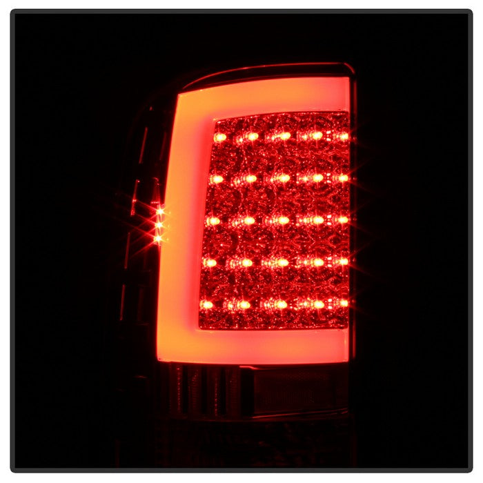 SPYDER Xtune GMC Sierra 07-13 LED Tail Lights Red Clear ALT-ON-GS07-G2-LED-RC 5081575