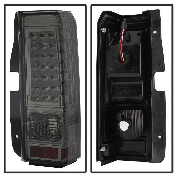 SPYDER Xtune Hummer H3 06-09 ( Non H3T ) LED Tail Lights Smoke ALT-ON-HH306-LED-SM 5013064