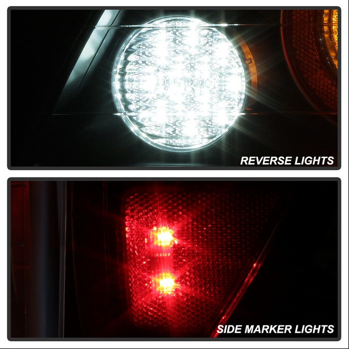 SPYDER xTune Honda S2000 04-08 LED Tail Lights - Black ALT-ON-HS2K04-LED-BK 5081605