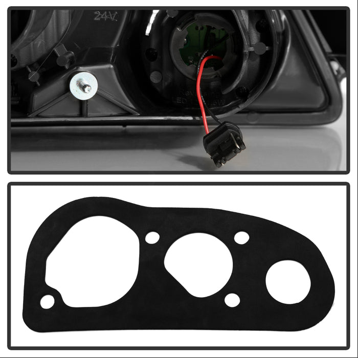 SPYDER xTune Honda S2000 04-08 LED Tail Lights - Black ALT-ON-HS2K04-LED-BK 5081605