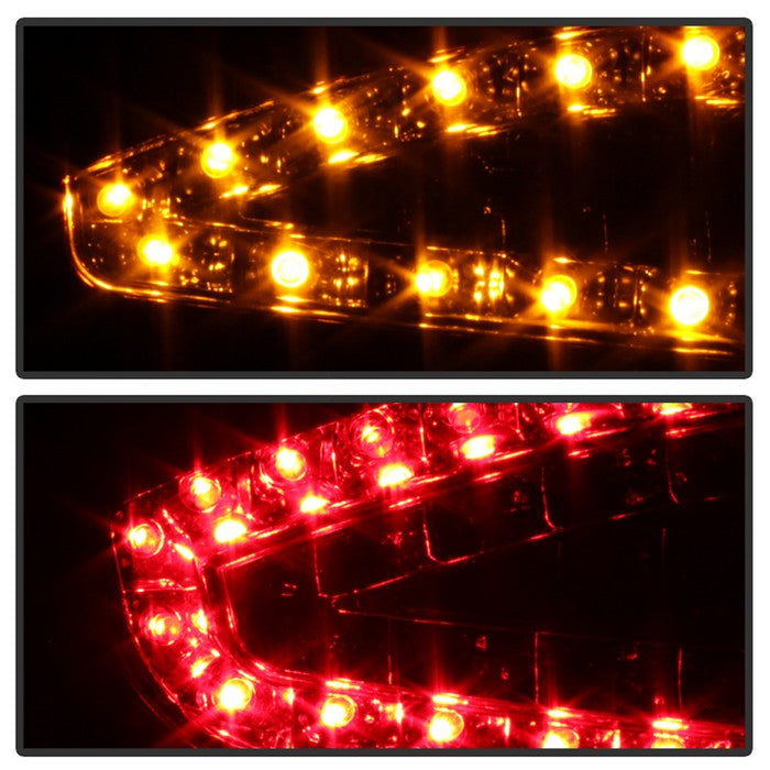 SPYDER xTune Porsche 987 Cayman 06-08 / Boxster 05-08 LED Tail Lights - Red Clear ALT-ON-P98705-LED-RC 9038600