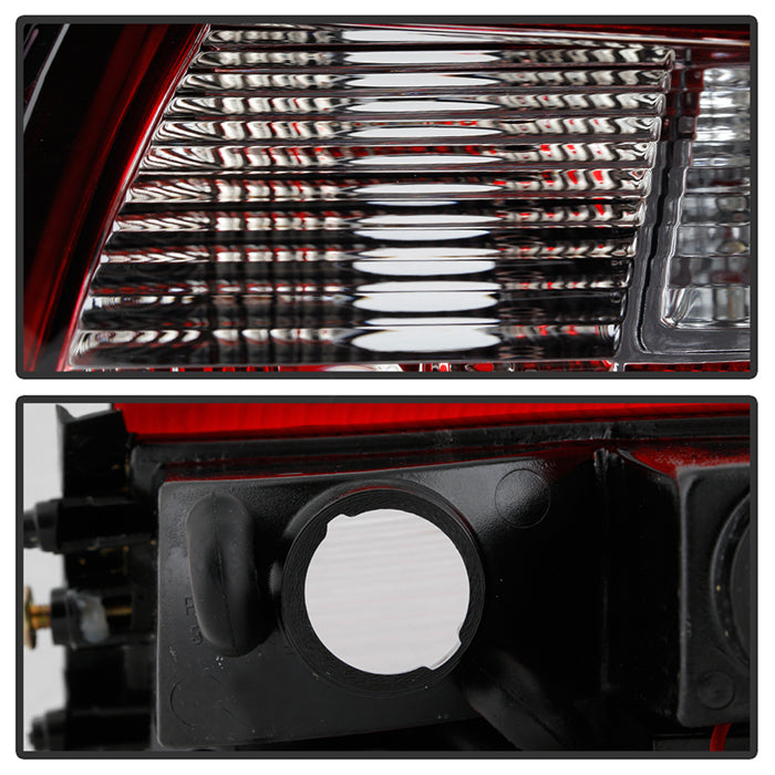 SPYDER Xtune Porsche 911 996 ( Non 4S. Turbo. GT3 ) 99-04 LED Tail Lights Red Clear ALT-ON-P99699-LED-RC 5013132