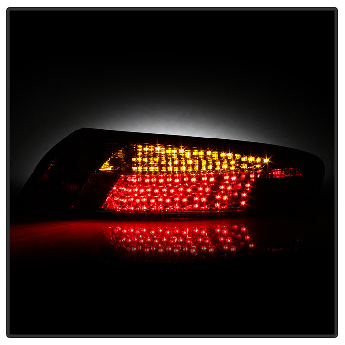 SPYDER Xtune Porsche 911 996 ( Non 4S. Turbo. GT3 ) 99-04 LED Tail Lights Red Clear ALT-ON-P99699-LED-RC 5013132