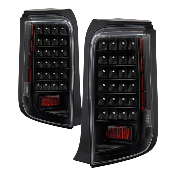 SPYDER Xtune Scion Xb 08-10 LED Tail Lights Black ALT-ON-TSXB08-LED-BK 5013156
