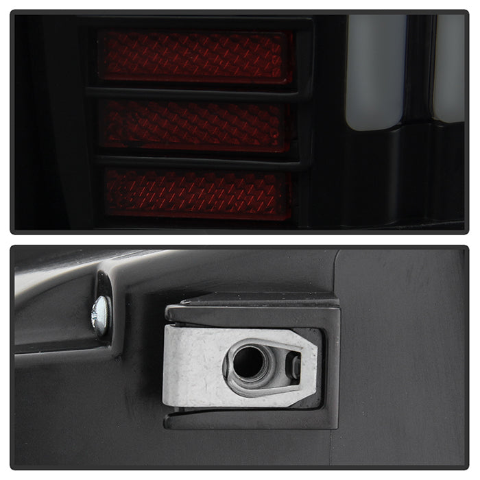 SPYDER xTune 16-19 Toyota Tacoma Version LED Tail Lights - Black Smoke (ALT-ON-TT16-LBLED-BSM) 9048630