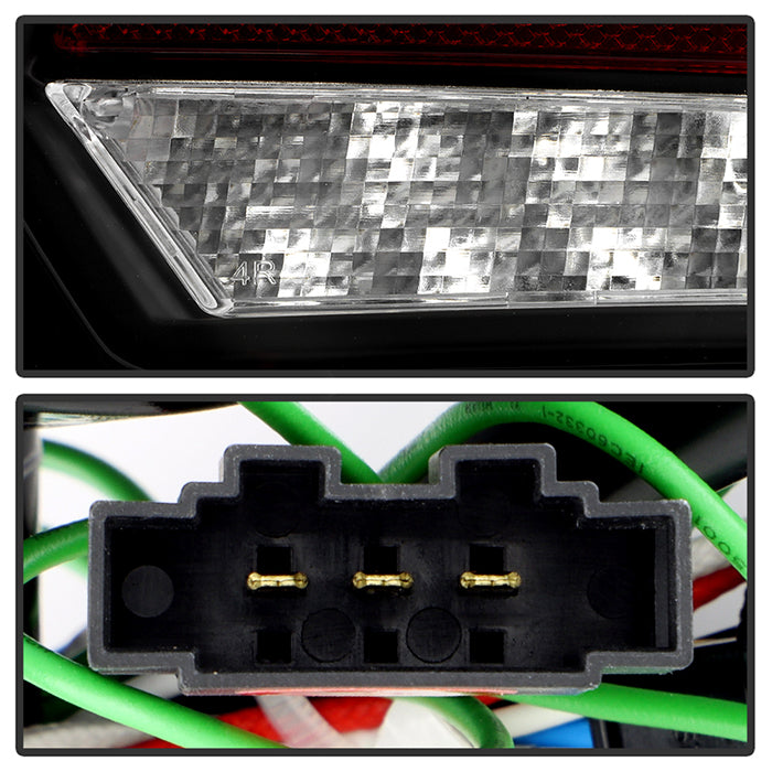 SPYDER 03-08 Audi A3 Full LED Tail Lights - Black (ALT-YD-AA303-LED-BK) 5089076