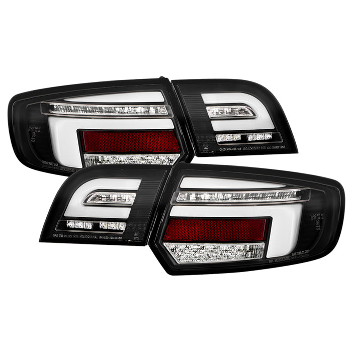 SPYDER 09-13 Audi A3 Full LED Tail Lights - Black (ALT-YD-AA309-LED-BK) 5089069
