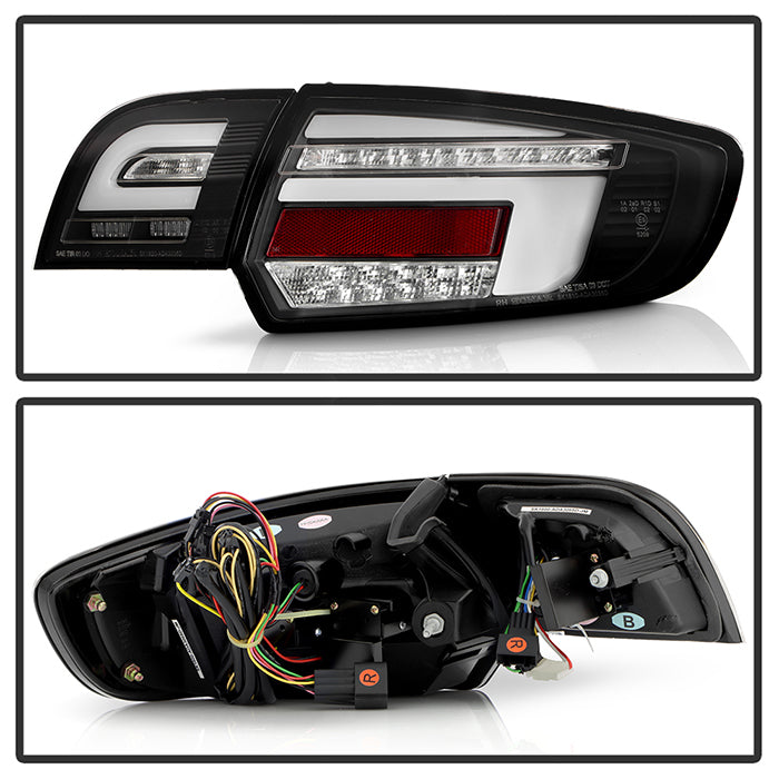 SPYDER 09-13 Audi A3 Full LED Tail Lights - Black (ALT-YD-AA309-LED-BK) 5089069