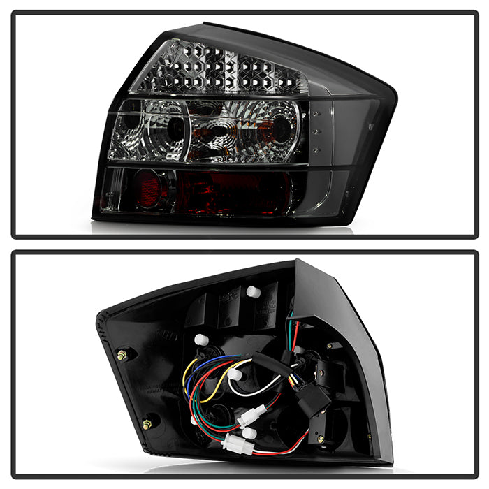 Spyder Audi A4 02-05 LED Tail Lights Smoke ALT-YD-AA402-LED-SM 5022479