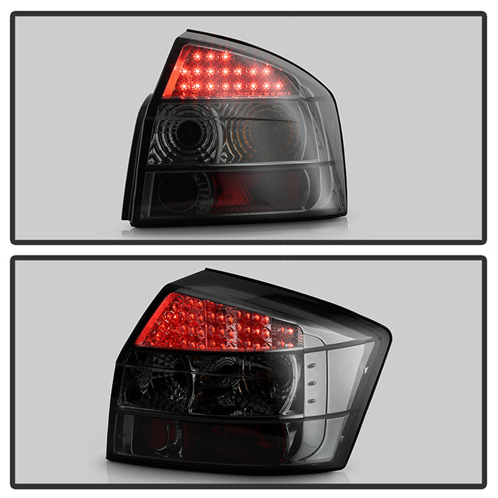 Spyder Audi A4 02-05 LED Tail Lights Smoke ALT-YD-AA402-LED-SM 5022479