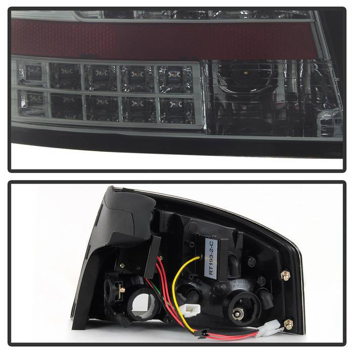 Spyder Audi A4 4Dr 06-08 LED Tail Lights Smoke ALT-YD-AA406-G2-LED-SM 5029317