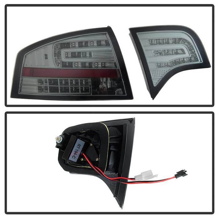 Spyder Audi A4 4Dr 06-08 LED Tail Lights Smoke ALT-YD-AA406-G2-LED-SM 5029317
