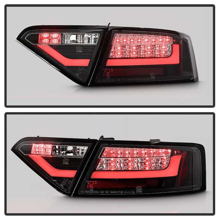 Spyder Audi A5 08-12 LED Tail Lights Black ALT-YD-AA508-LED-BK 5082275