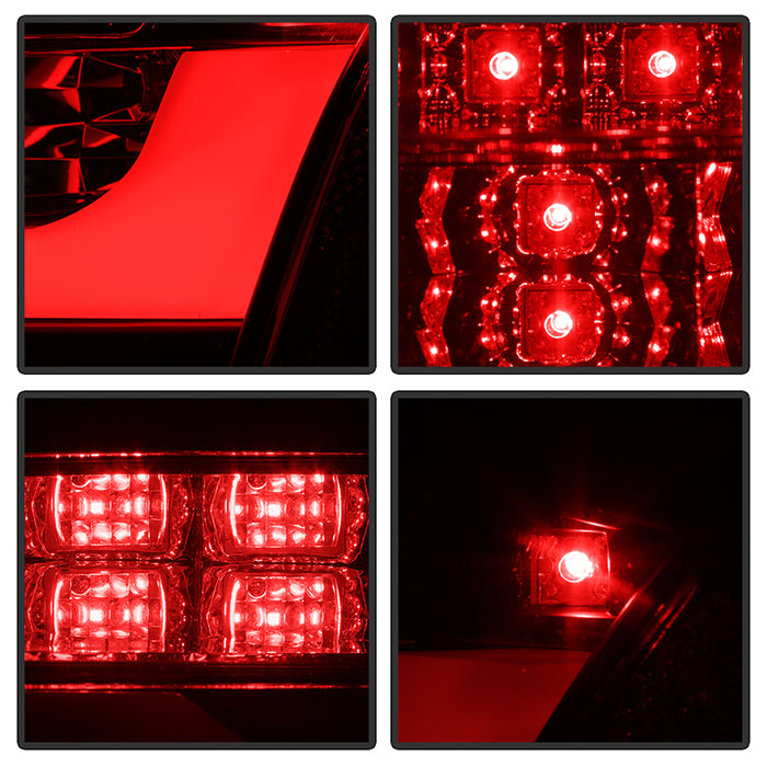 Spyder Audi A5 08-12 LED Tail Lights Black ALT-YD-AA508-LED-BK 5082275