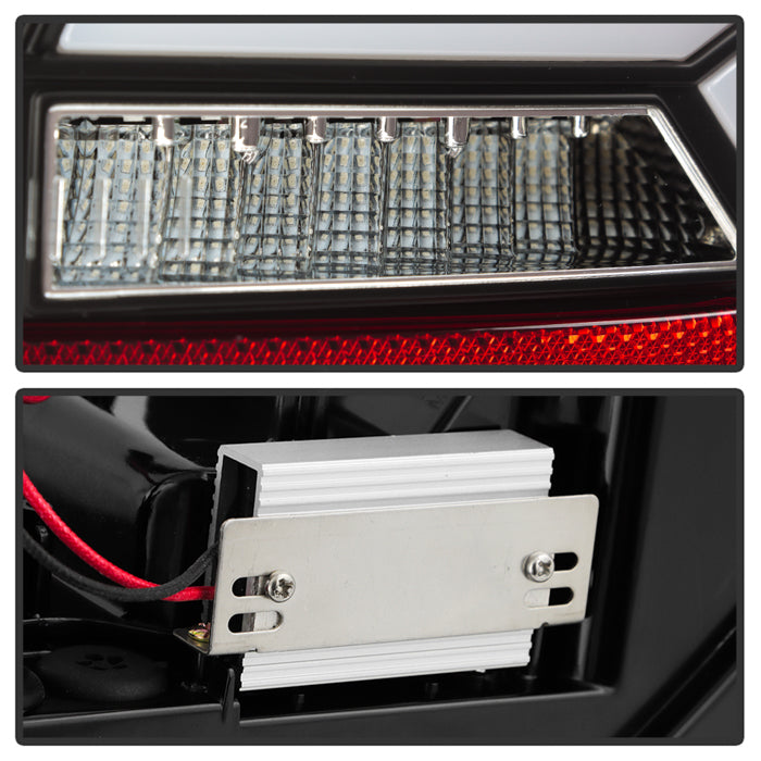 SPYDER Apex 13-17 Audo A5 / S5 / RS5 (Factory LED) LED Tail Lights - Blk (ALT-YD-AA513LED-SEQGR-BK) 5089045