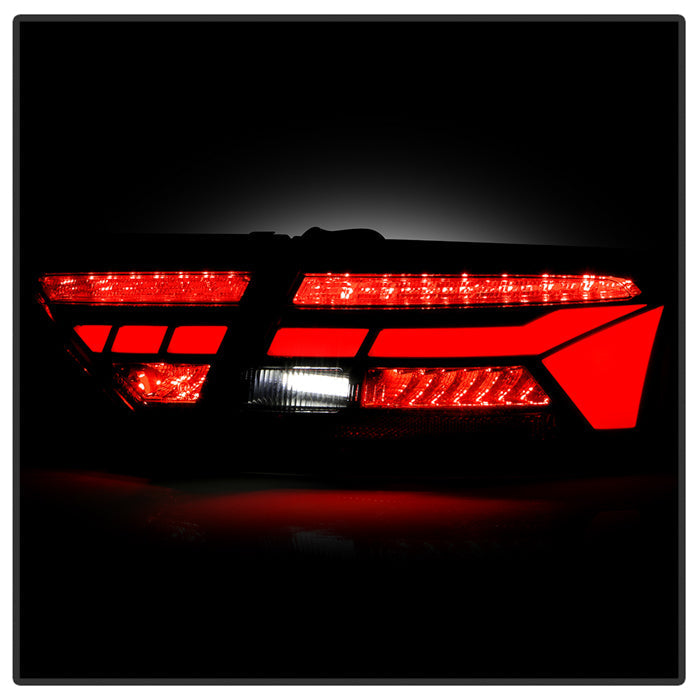 SPYDER Apex 13-17 Audo A5 / S5 / RS5 (Factory LED) LED Tail Lights - Blk (ALT-YD-AA513LED-SEQGR-BK) 5089045