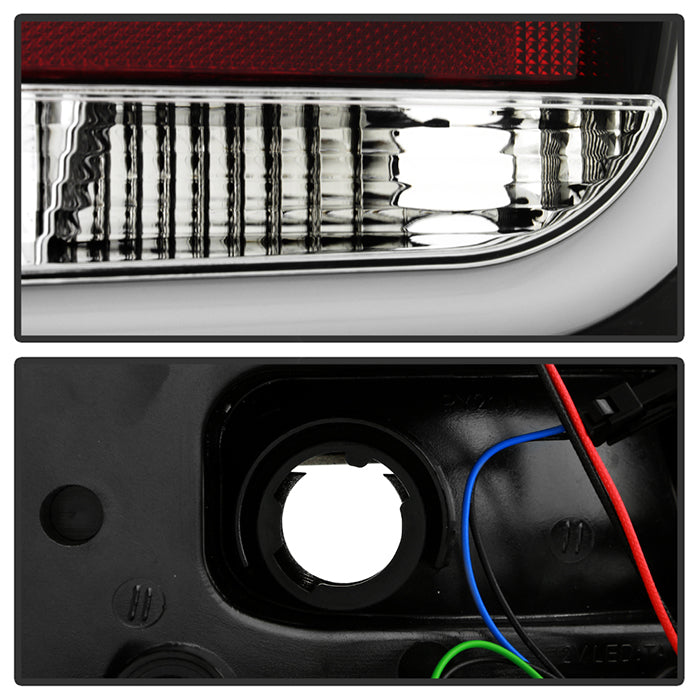 Spyder Audi A6 05-08 4Dr Sedan( not fit Quattro) Light Bar LED Tail Lights Blk ALT-YD-AA605-LBLED-BK 5079602