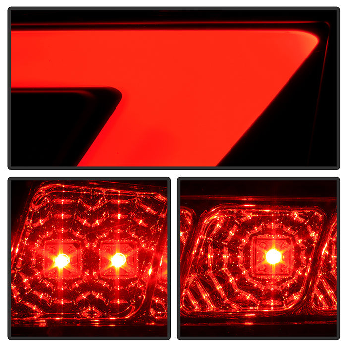 Spyder Audi A6 05-08 4Dr Sedan( not fit Quattro) Light Bar LED Tail Lights Blk ALT-YD-AA605-LBLED-BK 5079602