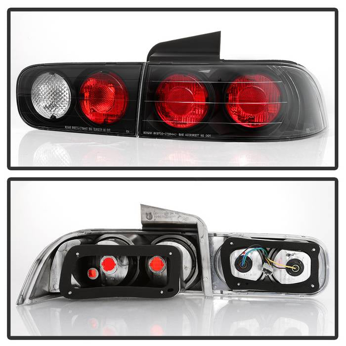 Spyder Acura Integra 94-01 4Dr Euro Style Tail Lights Black ALT-YD-AI94-4D-BK 5000200