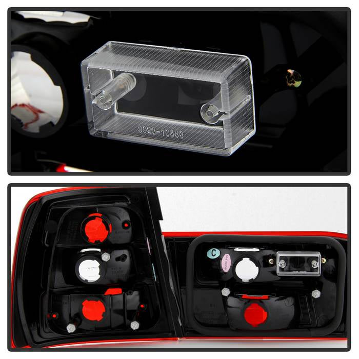 Spyder BMW E34 5-Series 88-95 Euro Style Tail Lights Red Clear ALT-YD-BE3488-RC 5000491