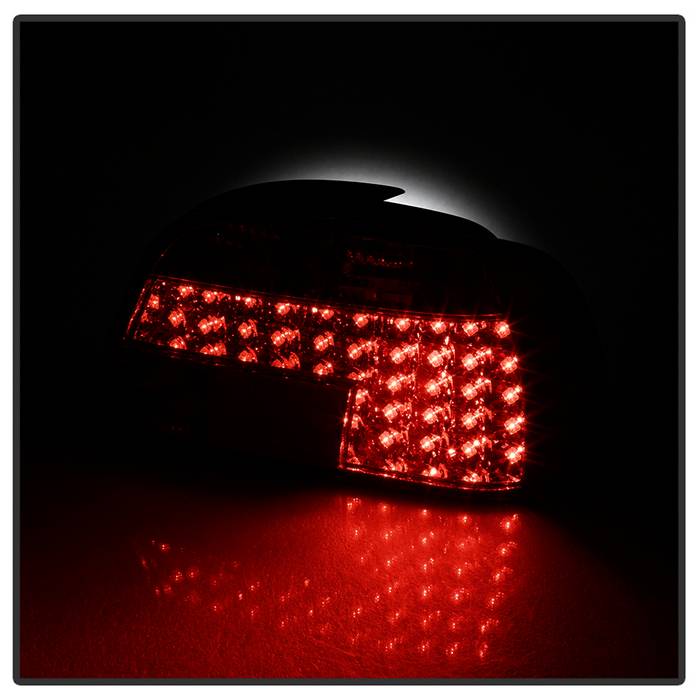 Spyder BMW E38 7-Series 95-01 LED Tail Lights Red Clear ALT-YD-BE3895-LED-RC 5000620