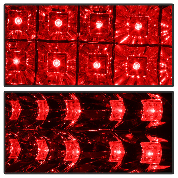 Spyder BMW E39 5-Series 97-00 LED Tail Lights Red Clear ALT-YD-BE3997-LED-RC 5000675