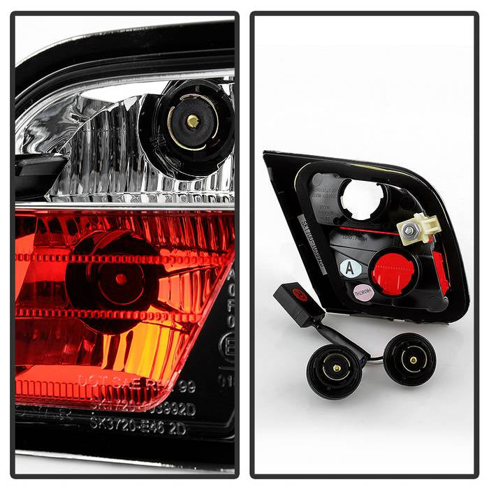 Spyder BMW E46 00-03 2Dr Coupe Light Bar LED Tail Lights Blk ALT-YD-BE4600-LBLED-BK 5073815