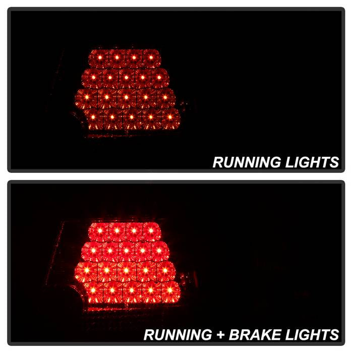 Spyder BMW E46 3-Series 02-05 4Dr Tail Lights Smke ALT-YD-BE4602-4D-LED-SM 5015068