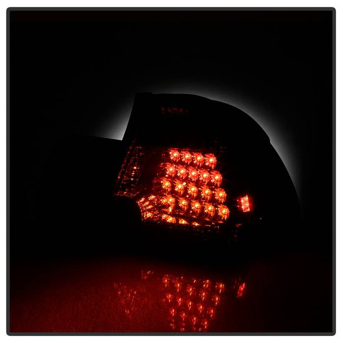 Spyder BMW E46 3-Series 02-05 4Dr Tail Lights Smke ALT-YD-BE4602-4D-LED-SM 5015068