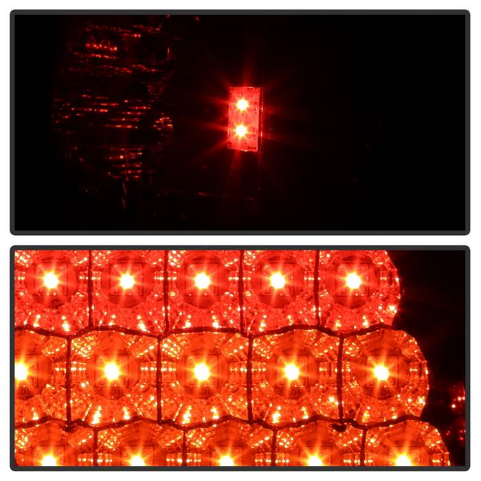 Spyder BMW E46 3-Series 02-05 4Dr Tail Lights Smke ALT-YD-BE4602-4D-LED-SM 5015068
