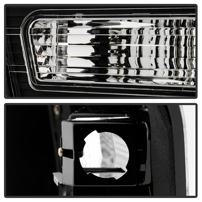 Spyder BMW E53 X5 00-06 4PCS LED Tail Lights Black ALT-YD-BE5300-LED-BK 5000781