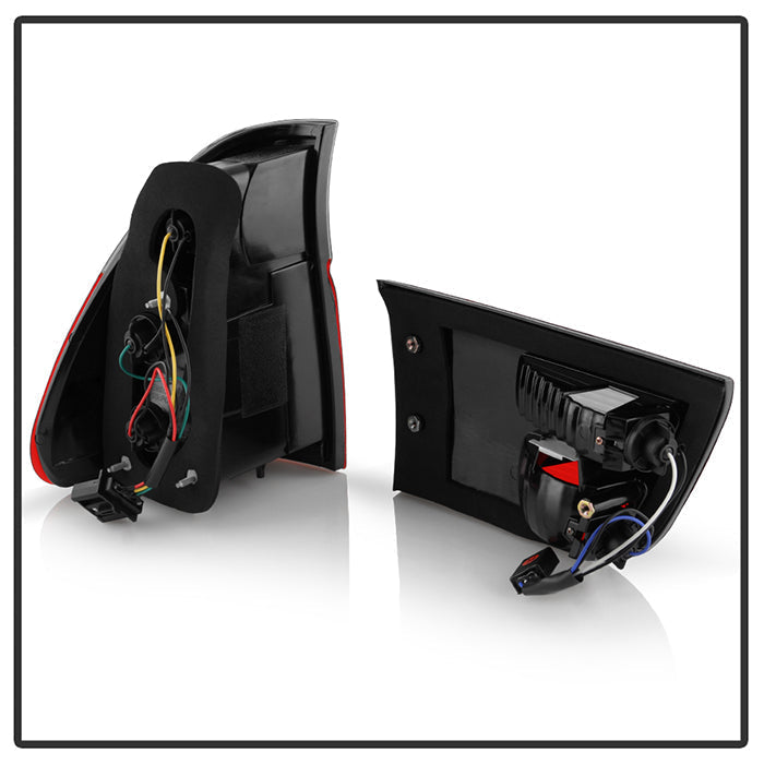Spyder BMW E53 X5 00-06 4PCS Euro Style Tail Lights- Red Smoke ALT-YD-BE5300-RS 5000842