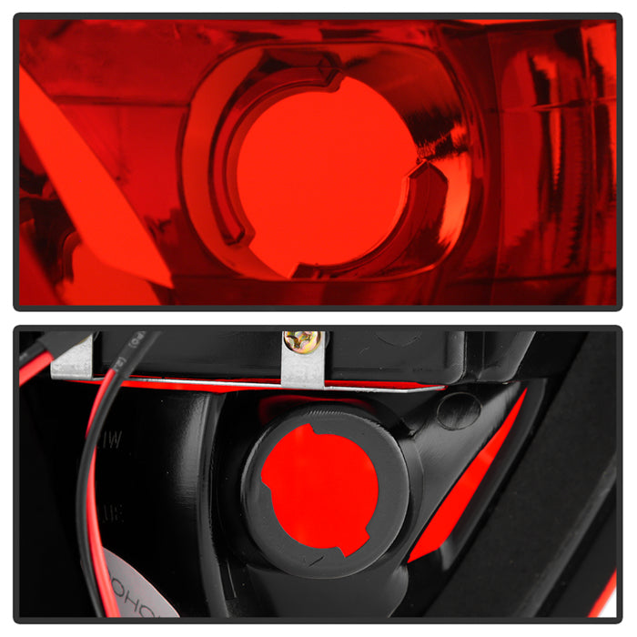 Spyder BMW E90 3-Series 06-08 4Dr LED Tail Lights Red Smoke ALT-YD-BE9006-LED-RS 5000910